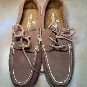 American Eagle Outfitters Chocolate Boat Shoes